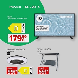 Pevex katalog Pevexovih sedam