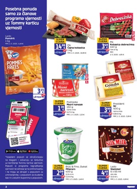 Tommy katalog Pogodnosti za članove