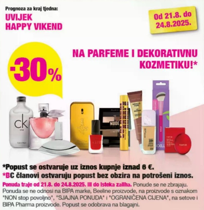 Bipa vikend akcija