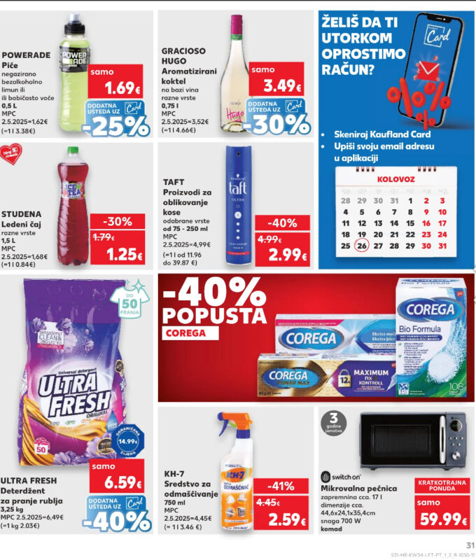 Kaufland akcija za početak tjedna