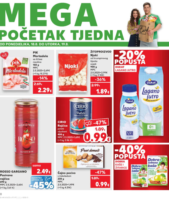 Kaufland akcija za početak tjedna