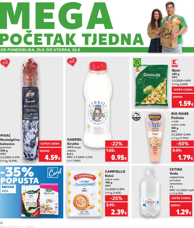 Kaufland akcija za početak tjedna