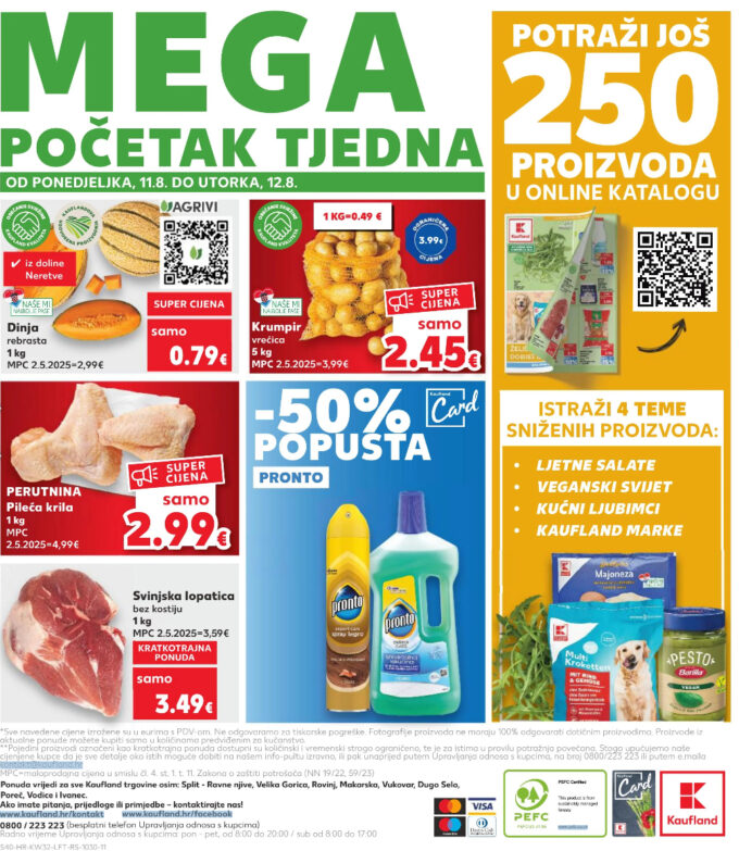Kaufland akcija za početak tjedna