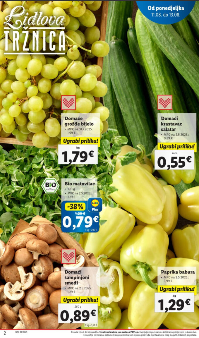 Lidl akcija za početak tjedna 