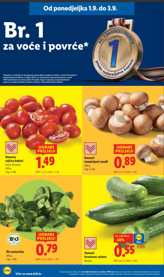 Lidl akcija za početak tjedna