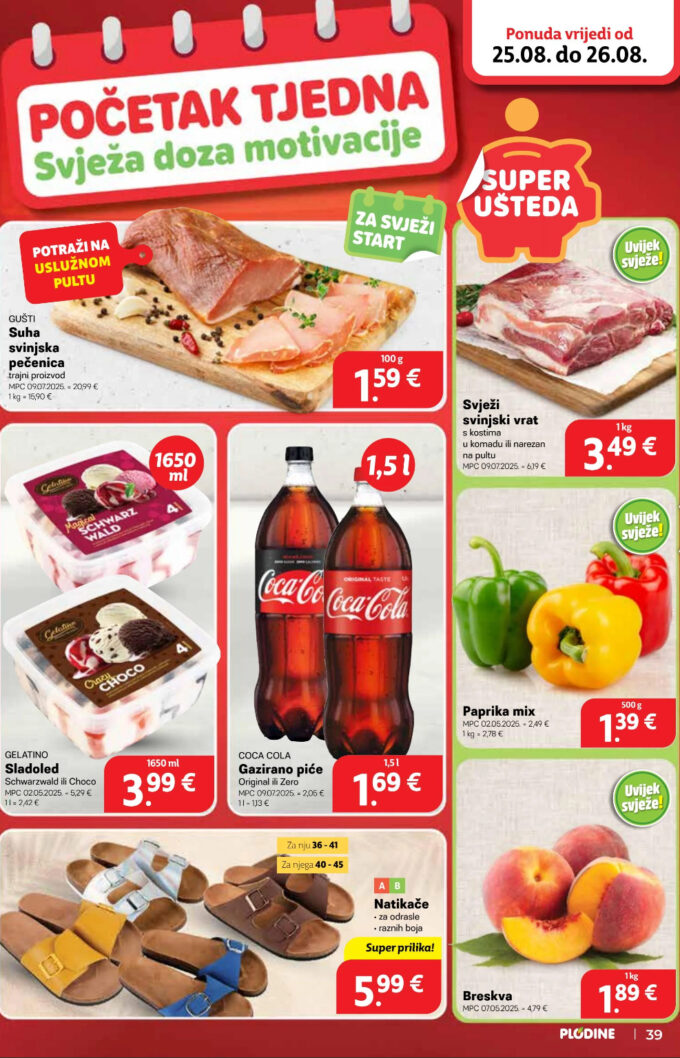 Plodine akcija za početak tjedna