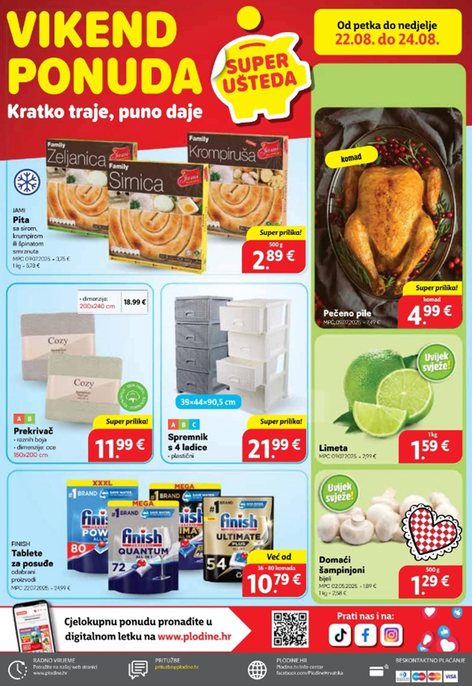 Plodine vikend akcija
