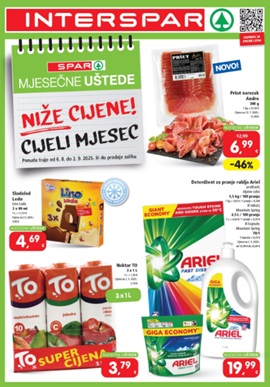 Interspar katalog Mjesečne uštede