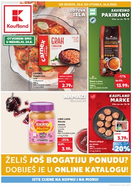 Kaufland katalog Gotova jela, namazi i savijesno pakiranje