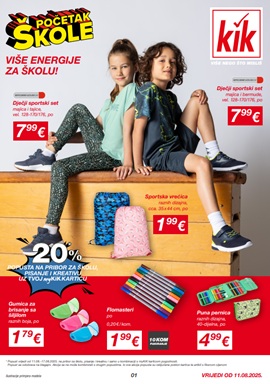 KiK katalog Početak škole