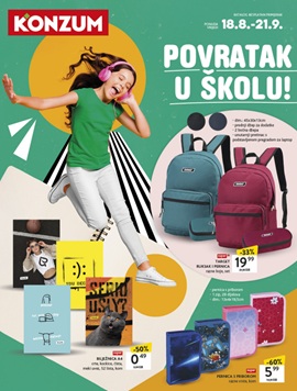 Konzum katalog Škola