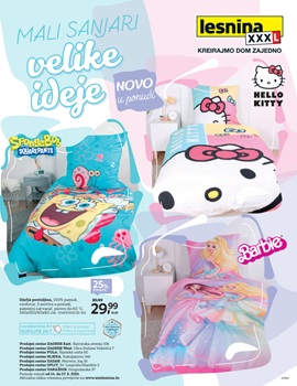 Lesnina katalog Dječje posteljine
