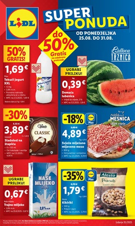 Lidl katalog prehrana