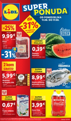 Lidl katalog prehrana