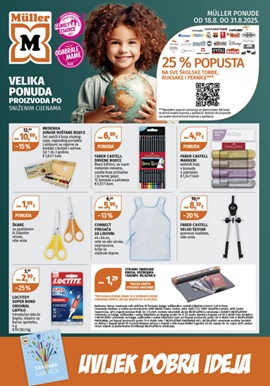 Muller katalog Sve za školu