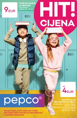 Pepco katalog Sve za školu