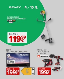 Pevex katalog Pevexovih sedam