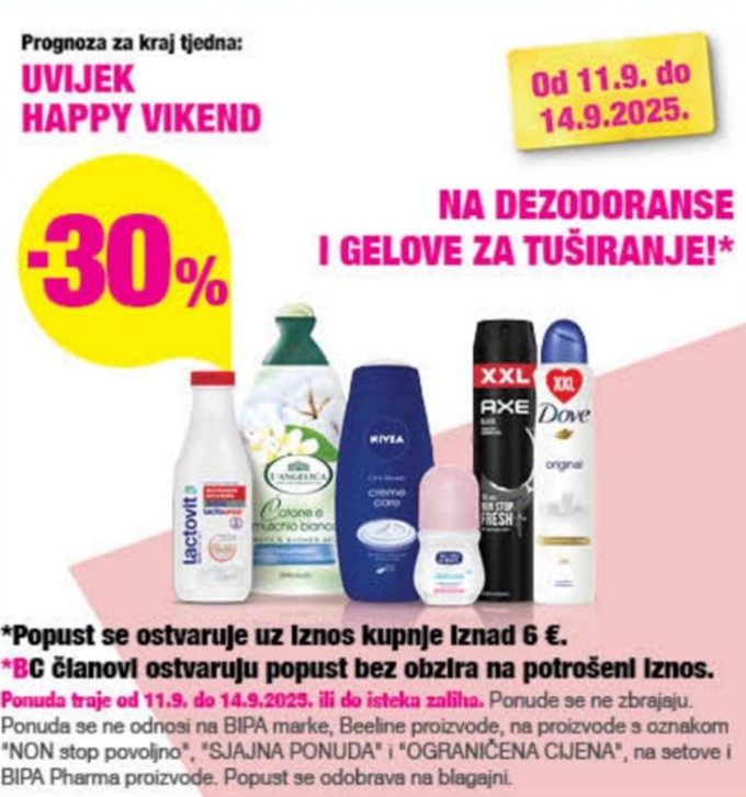 Bipa vikend akcija