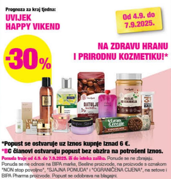 Bipa vikend akcija