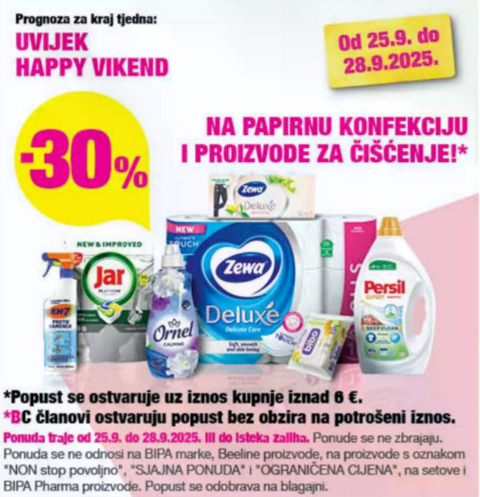 Bipa vikend akcija