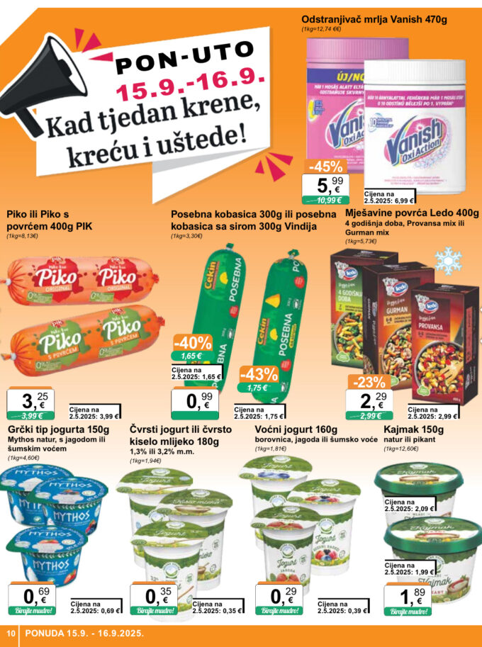 KTC akcija za početak tjedna