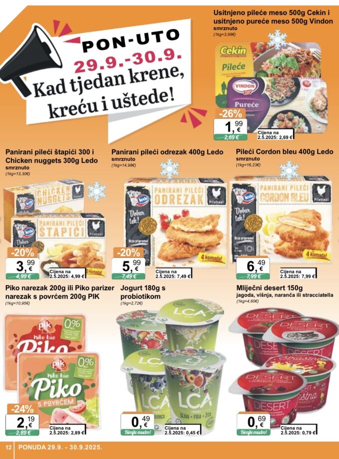 KTC akcija za početak tjedna 