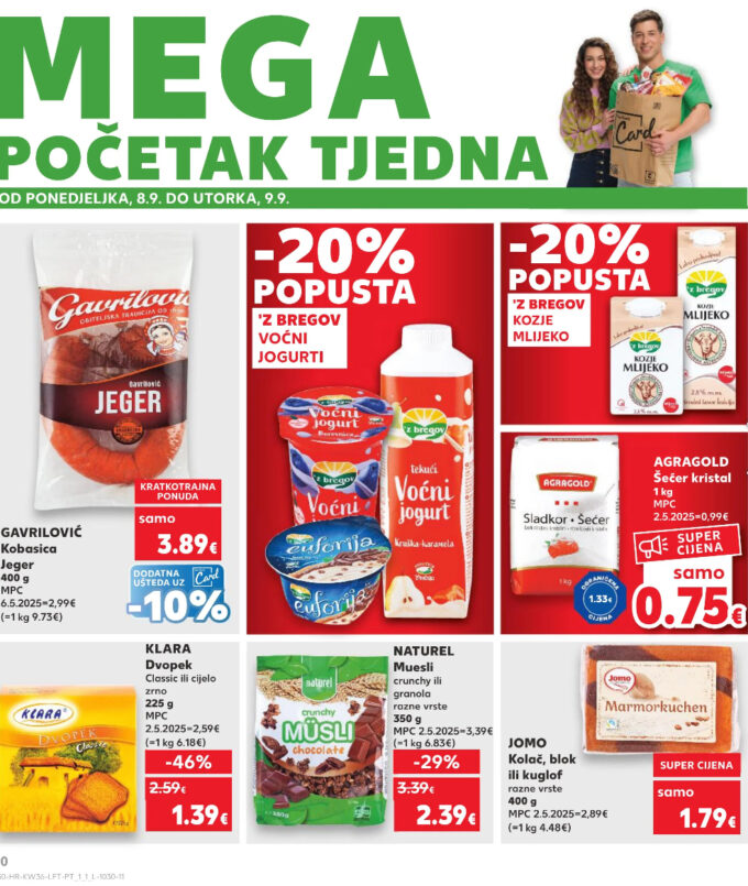 Kaufland akcija za početak tjedna