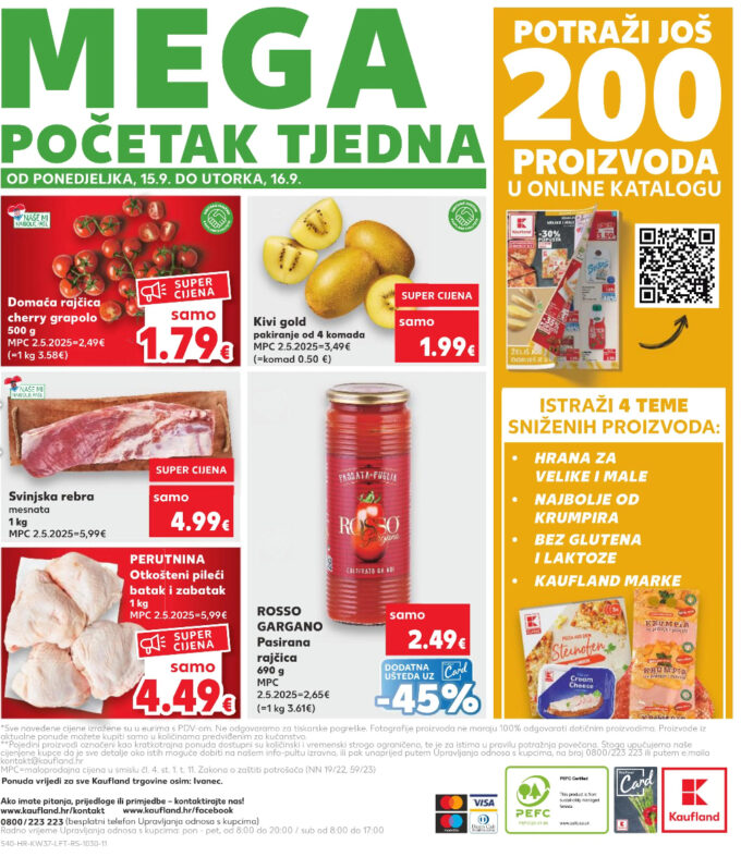 Kaufland akcija za početak tjedna