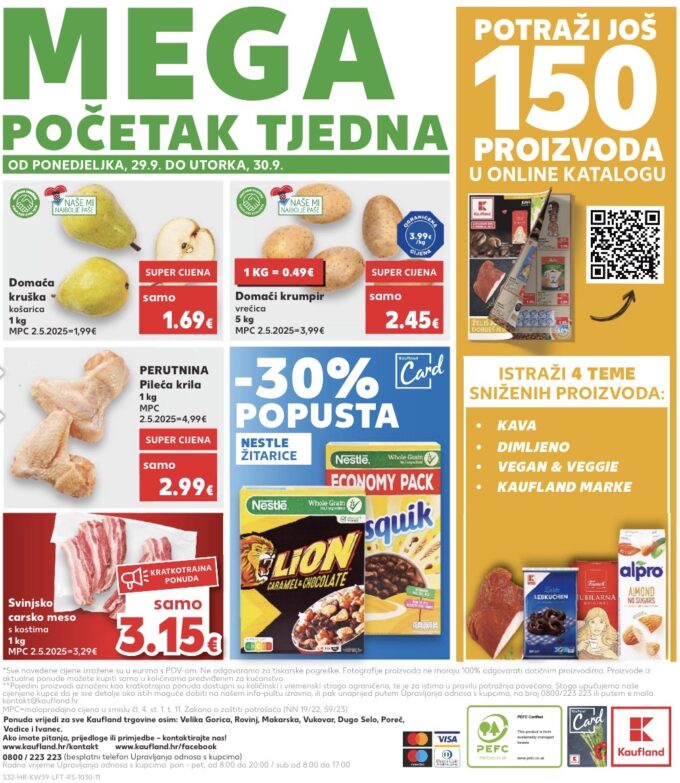 Kaufland akcija za početak tjedna