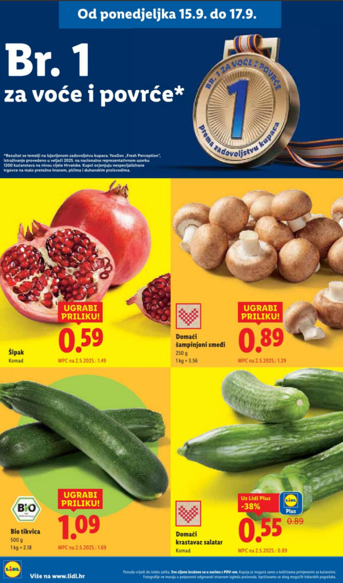 Lidl akcija za početak tjedna