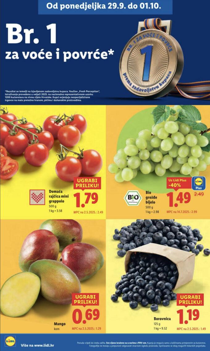 Lidl akcija za početak tjedna