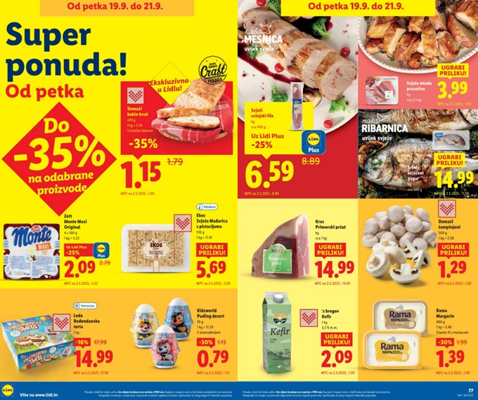 Lidl vikend akcija