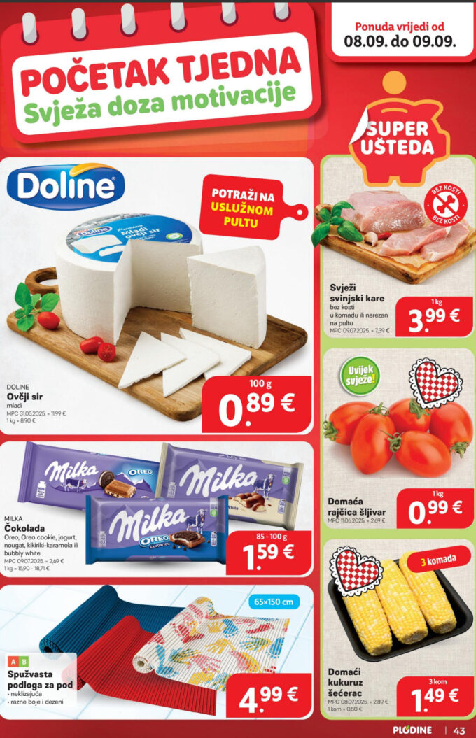Plodine akcija za početak tjedna
