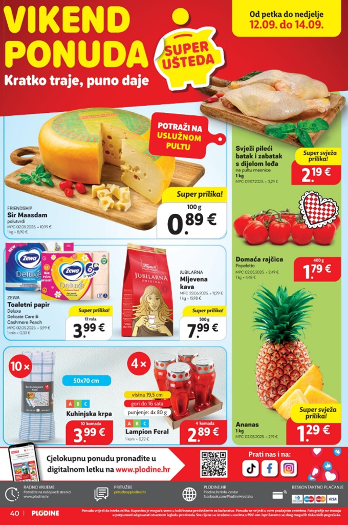 Plodine vikend akcija
