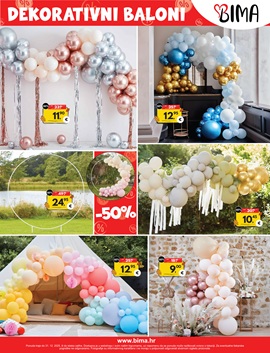 Bima katalog Dekorativni baloni