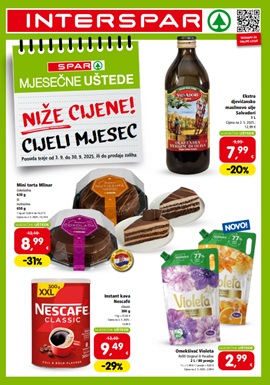 Interspar katalog Mjesečne uštede