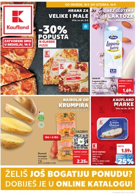 Kaufland katalog Hrana od krumpira, bez glutena i laktoze