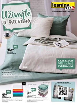 Lesnina katalog Uživajte u snovima