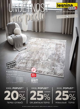 Lesnina katalog Umjetnost na podu