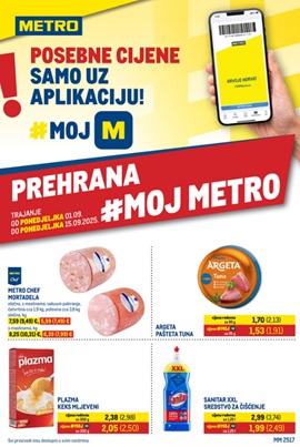 Metro katalog prehrana