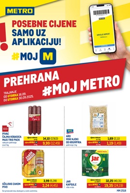 Metro katalog prehrana i neprehrana