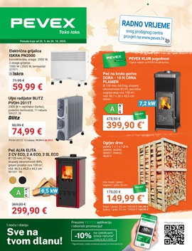 Pevex katalog listopad 2025