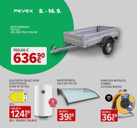 Pevex katalog Pevexovih sedam