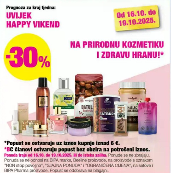 Bipa vikend akcija