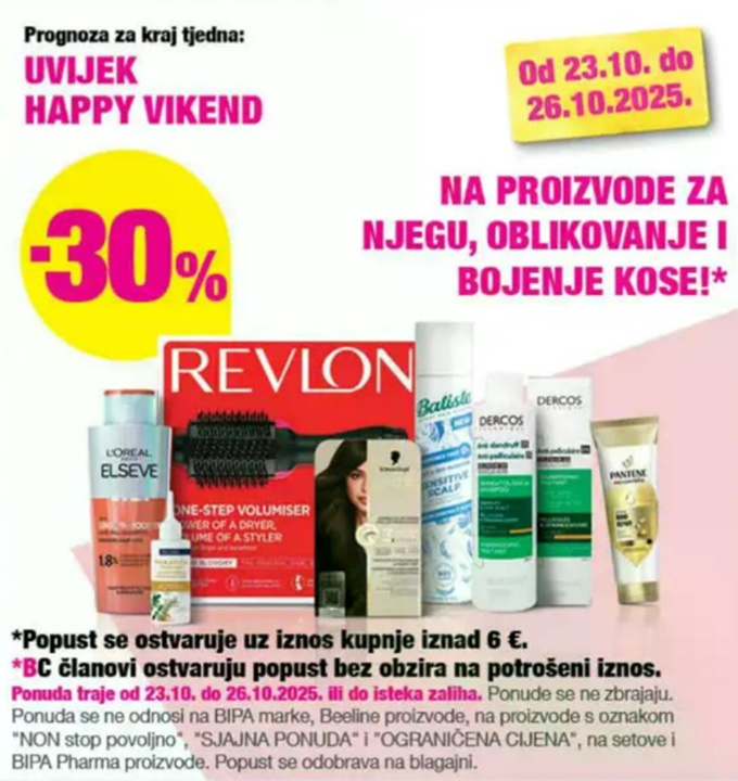 Bipa vikend akcija