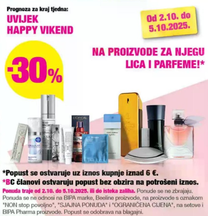 Bipa vikend akcija