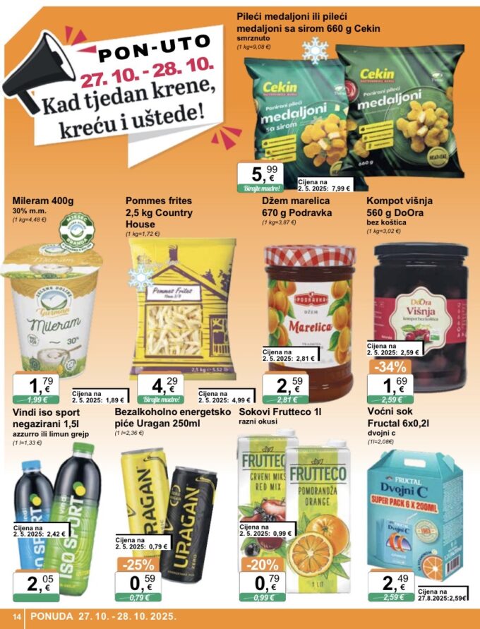 KTC akcija za početak tjedna