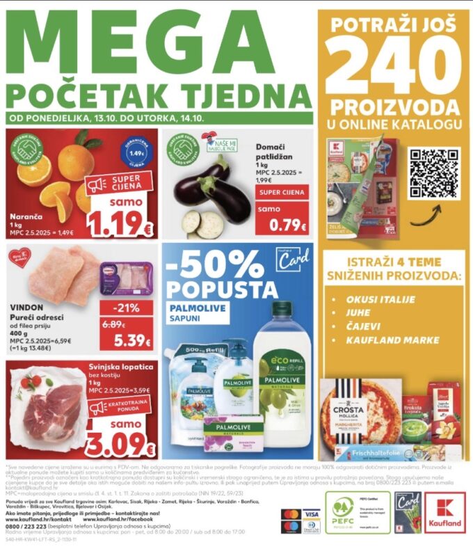 Kaufland akcija za početak tjedna