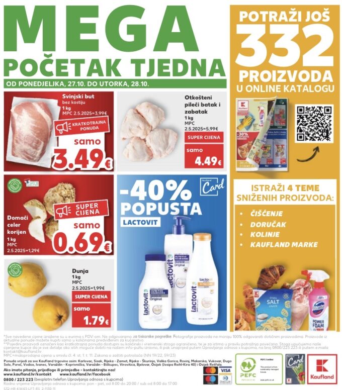 Kaufland akcija za početak tjedna