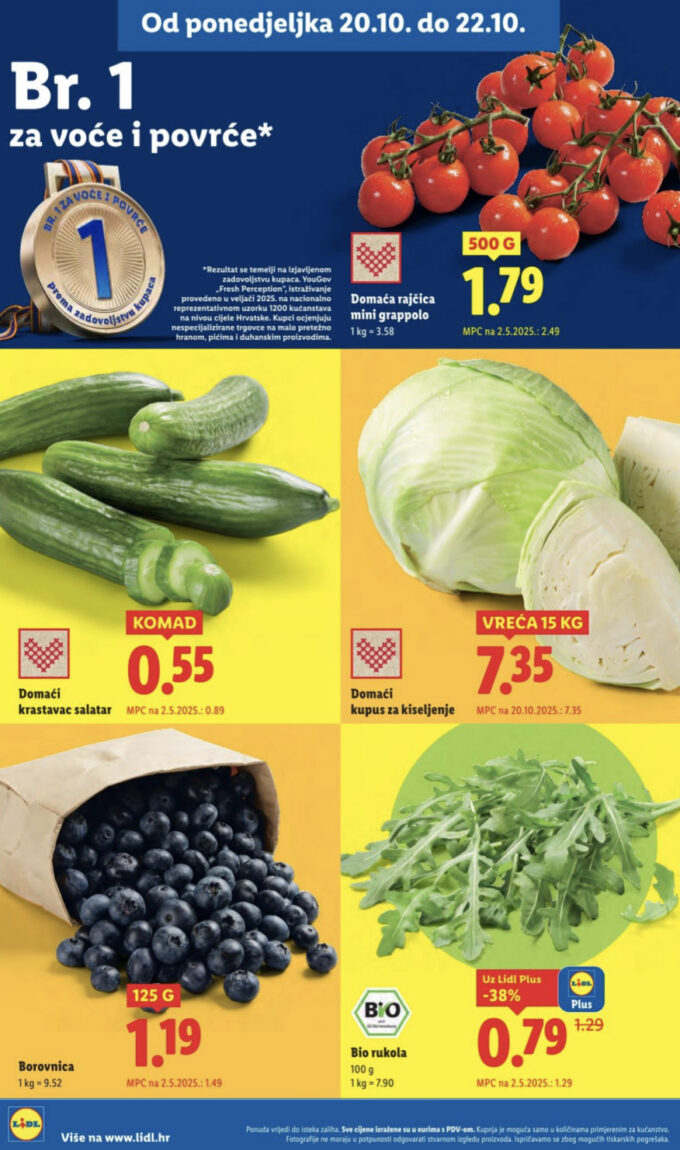 Lidl akcija za početak tjedna